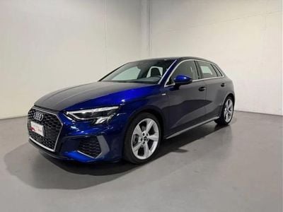 Usata Audi A3 S-Line 115 CV (84 kW) 2022 Blu Berlina