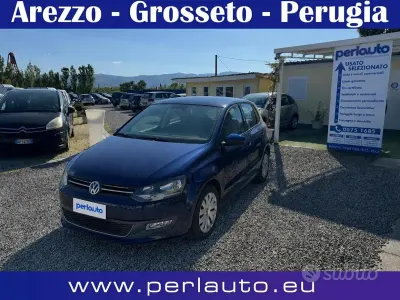 Usata VW Polo Comfortline 75 CV (55 kW) 2010 Blu Utilitaria