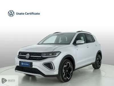 Nuova VW T-Cross R-line Plus 116 CV (85 kW) 2026 Argento SUV