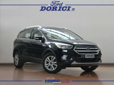 Gebraucht Ford Kuga Business Edition 120 PS (88 kW) 2017 Schwarz SUV
