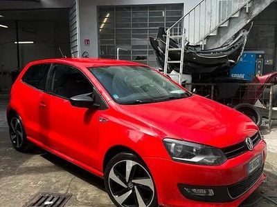 Usata VW Polo 105 CV (77 kW) 2010 Rosso Utilitaria
