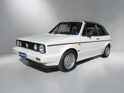 Usata VW Golf Cabriolet 73 CV (53 kW) 1989 Bianco Cabrio