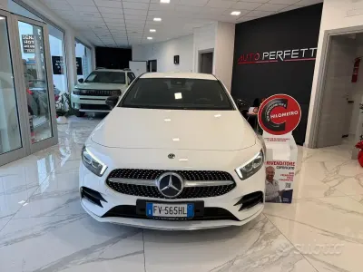 Usata Mercedes A180 Premium 109 CV (80 kW) 2018 Bianco Berlina