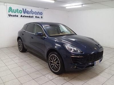 Usata Porsche Macan S 250 CV (183 kW) 2014 Blu SUV