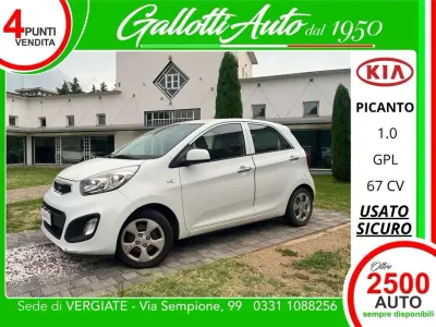 Usata Kia Picanto 67 CV (49 kW) 2014 Bianca Utilitaria