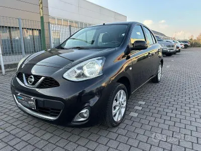 Usata Nissan Micra Acenta 80 CV (58 kW) 2015 Nero Utilitaria