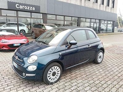 Usata Fiat 500C Dolcevita 69 CV (50 kW) 2024 Blu Cabrio