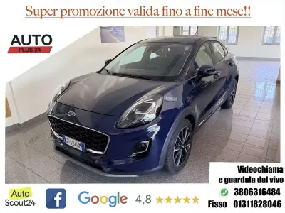Usata Ford Puma Titanium 125 CV (91 kW) 2023 Blu pastello SUV