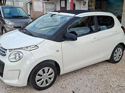 Usata Citroën C1 Live 69 CV (50 kW) 2015 Bianco Utilitaria
