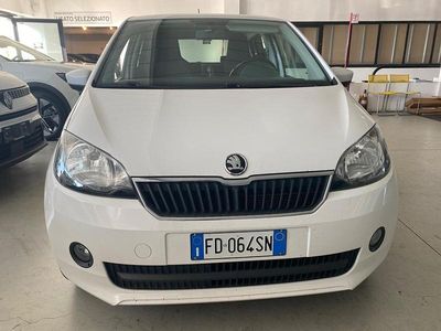 Usata Skoda Citigo G-TEC Design Edition 67 CV (49 kW) 2016 Bianco Utilitaria