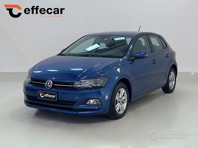 Usata VW Polo Highline 95 CV (69 kW) 2018 Blu Utilitaria
