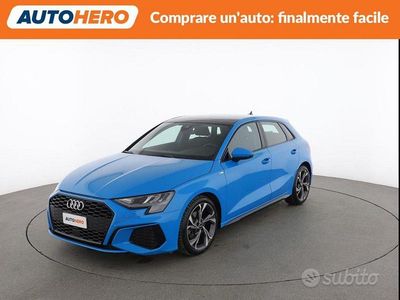 Usata Audi A3 S-Line 149 CV (109 kW) 2022 Blu Berlina