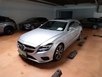 Usata Mercedes CLS250 Shooting Brake 204 CV (150 kW) 2016 Argento metallizzato Station wagon