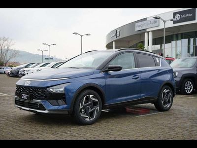Usata Hyundai Bayon 101 CV (74 kW) 2024 Vibrant blue pearl + black roo SUV