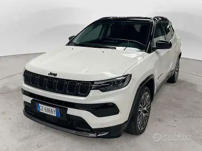 Usata Jeep Compass Summit 131 CV (96 kW) 2025 Bianco SUV