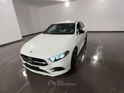 Usata Mercedes A200 AMG line 150 CV (110 kW) 2020 Bianco Berlina