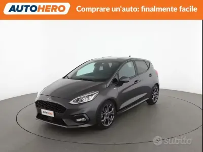 Usado Ford Fiesta S 125 HP (91 kW) 2020 Cinzento Citadino