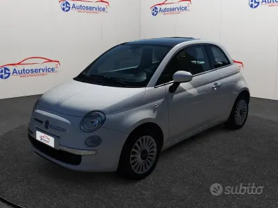 Begagnad Fiat 500 Lounge 75 HK (55 kW) 2007 Vit SUV