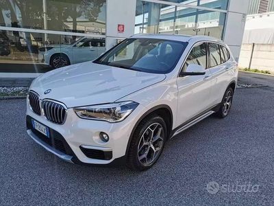 Usata BMW X1 xLine 150 CV (110 kW) 2018 Bianco SUV