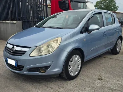 Usata Opel Corsa Club 80 CV (58 kW) 2007 Azzurro Utilitaria