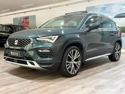 Usata Seat Ateca 4Drive 150 CV (110 kW) 2020 Verde SUV
