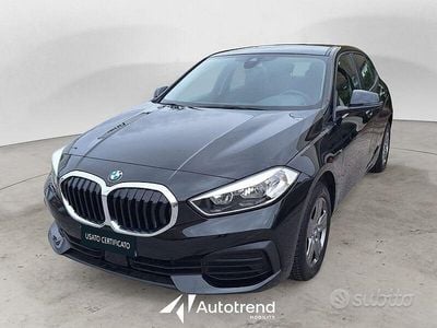 Usata BMW 116 Advantage 116 CV (85 kW) 2021 Nero Utilitaria
