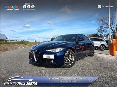Usata Alfa Romeo Giulia Business 150 CV (110 kW) 2017 Blu Berlina