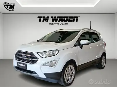 Usata Ford Ecosport Titanium 95 CV (69 kW) 2020 Bianco SUV