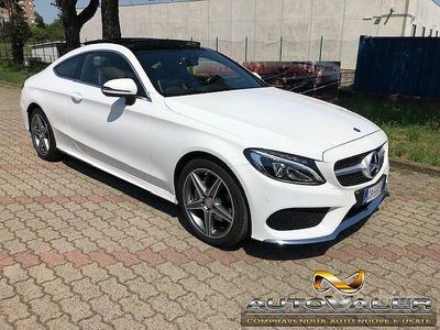 Bianco Usata 2016 Mercedes C180 Premium Coupé | 20.500 € (Buon prezzo)