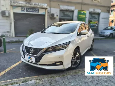 Usata Nissan Leaf 89 kW (122 CV) 2021 Bianco Utilitaria