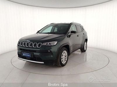 Usata Jeep Compass Limited 190 CV (139 kW) 2021 Verde metallizzato SUV