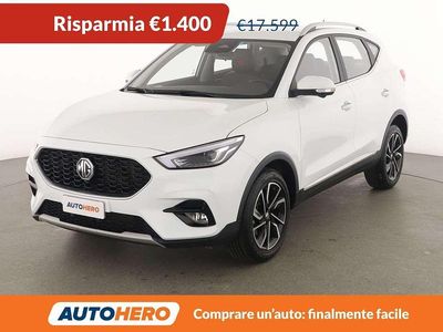 Usata MG ZS Luxury 106 CV (77 kW) 2025 Bianco SUV
