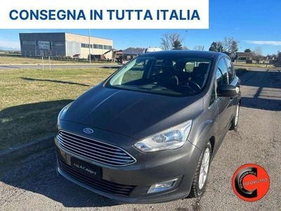Usata Ford C-MAX Titanium 120 CV (88 kW) 2017 Grigio scuro metallizzato Monovolume