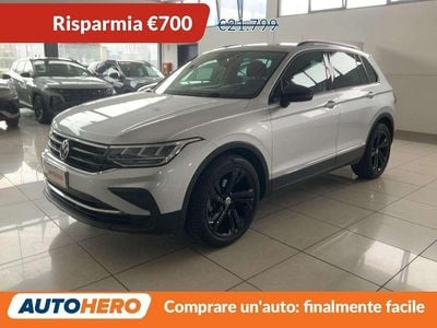 Usata VW Tiguan Life 150 CV (110 kW) 2021 Argento SUV