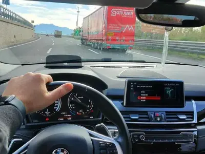 Usata BMW 218 150 CV (110 kW) 2018 Bianco Monovolume