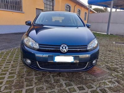 Usata VW Golf VI 122 CV (89 kW) 2011 Blu Utilitaria