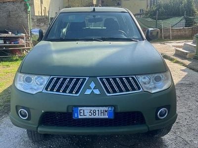 Usata Mitsubishi L200 136 CV (100 kW) 2012 Verde Pick-up