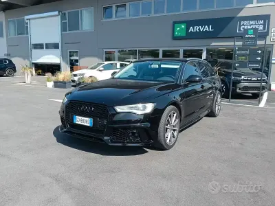 Usata Audi A6 190 CV (139 kW) 2018 Nero Station wagon