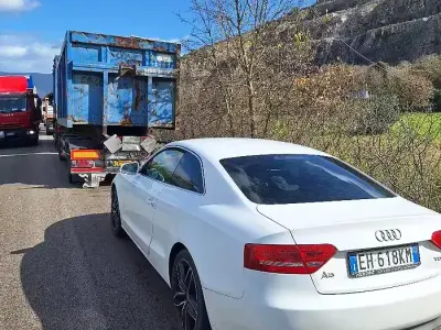 Usata Audi A5 170 CV (125 kW) 2011 Bianco Coupé