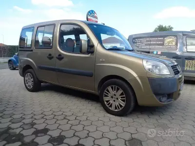 Occasion Fiat Doblò Dynamic 120 ch (88 kW) 2007 Jaune Monospace