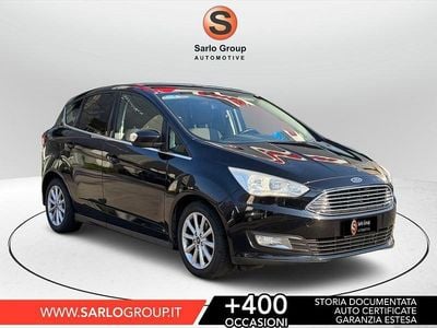 Usata Ford C-MAX Titanium 120 CV (88 kW) 2015 Nero Monovolume