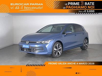 Nuova VW Golf VIII Edition 204 CV (150 kW) 2025 Anemone blue metallizzato Berlina
