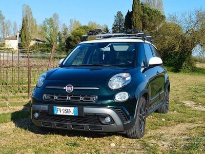 Usata Fiat 500L Cross 95 CV (69 kW) 2019 Verde Monovolume
