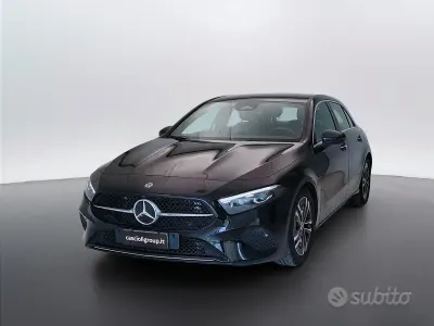 Usata Mercedes A180 Advanced Plus 116 CV (85 kW) 2023 Nero notte Berlina