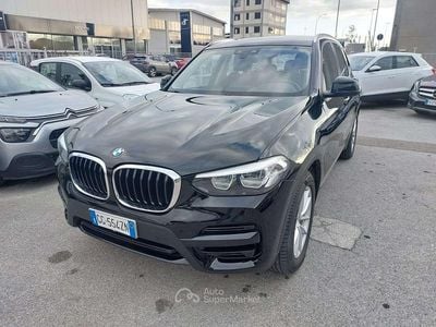 Usata BMW X3 Advantage 150 CV (110 kW) 2021 Nero SUV