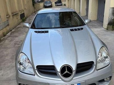 Usata Mercedes SLK55 AMG AMG 360 CV (264 kW) 2005 Argento Cabrio