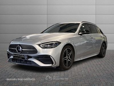 Usata Mercedes C220 AMG Line Premium 197 CV (144 kW) 2023 Argento Station wagon