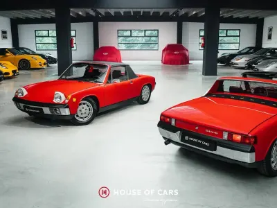 Usata Porsche 914-6 110 CV (80 kW) 1971 Rosso Cabrio