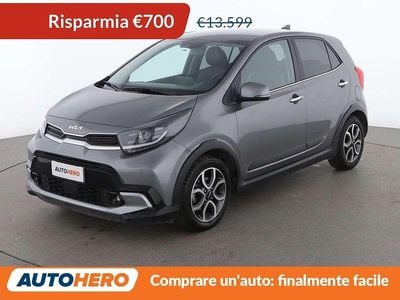Usata Kia Picanto X-Line 67 CV (49 kW) 2023 Grigio Utilitaria