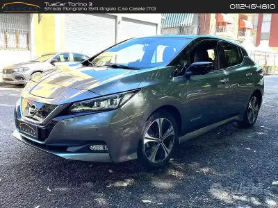 Usata Nissan Leaf Tekna 110 kW (150 CV) 2019 Grigio Utilitaria
